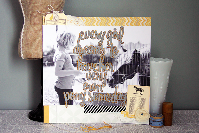 scrapbooking tutorial by Mandy Koeppen @ shimelle.com