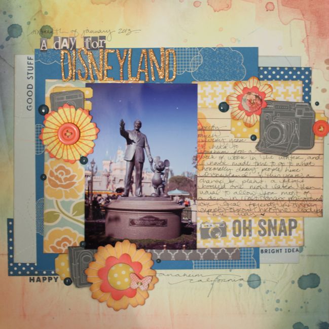 scrapbook page by Shimelle Laine @ shimelle.com