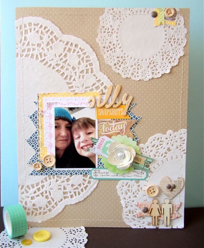 scrapbooking by Cindy Stevens @ shimelle.com