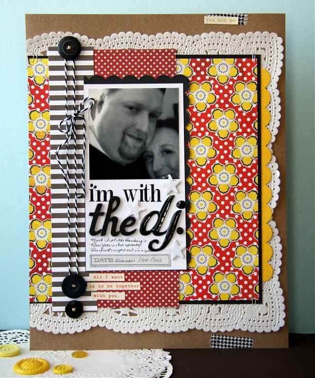 scrapbooking by Cindy Stevens @ shimelle.com