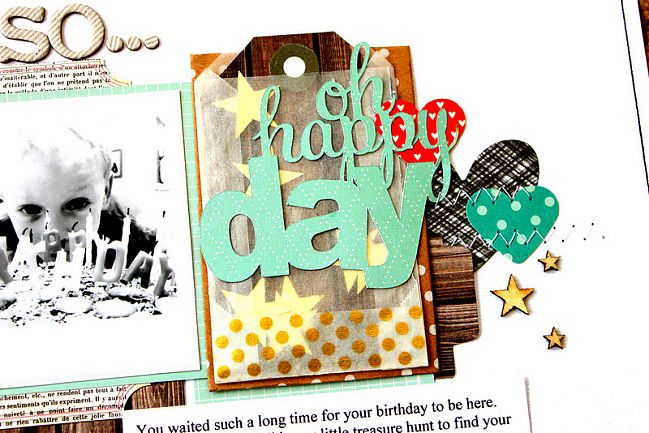 scrapbooking tutorial by Wendy Mckee @ shimelle.com