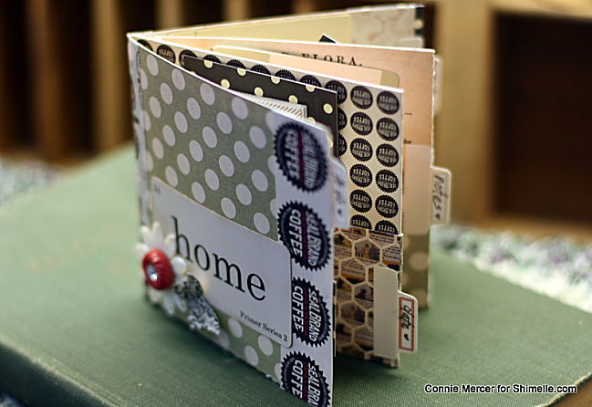 scrapbooking tutorial by Connie Mercer @ shimelle.com