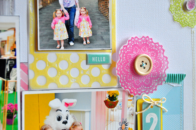 scrapbooking tutorial by Jill Cornell @ shimelle.com