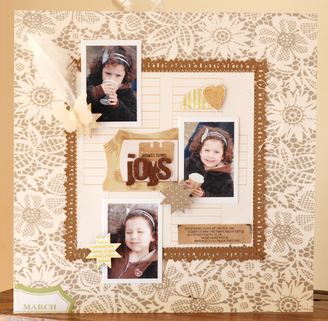 scrapbook page by Betsy Sammarco @ shimelle.com