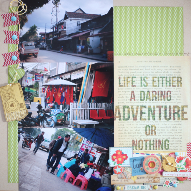 scrapbook page by shimelle laine @ shimelle.com