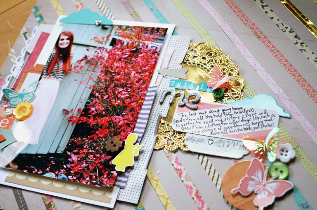 scrapbook page by Paige Evans @ shimelle.com