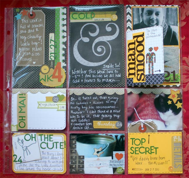 Project Life scrapbook page @ shimelle.com