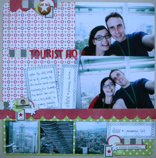 scrapbook page by Shimelle Laine @ shimelle.com