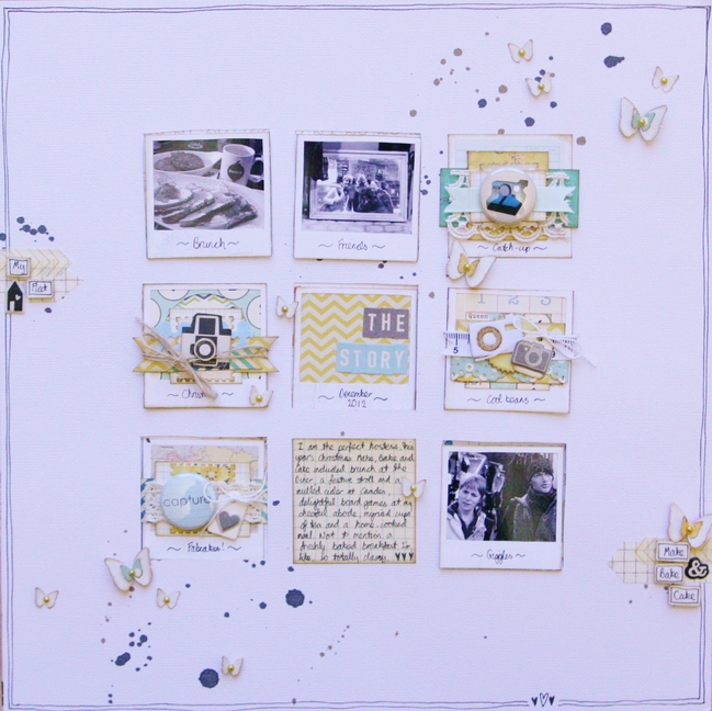 scrapbooking tutorial by Kirsty Smith @ shimelle.com