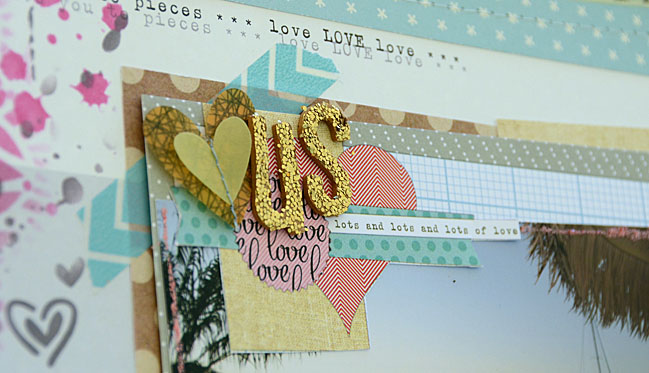 scrapbooking tutorial by May Flaum @ shimelle.com