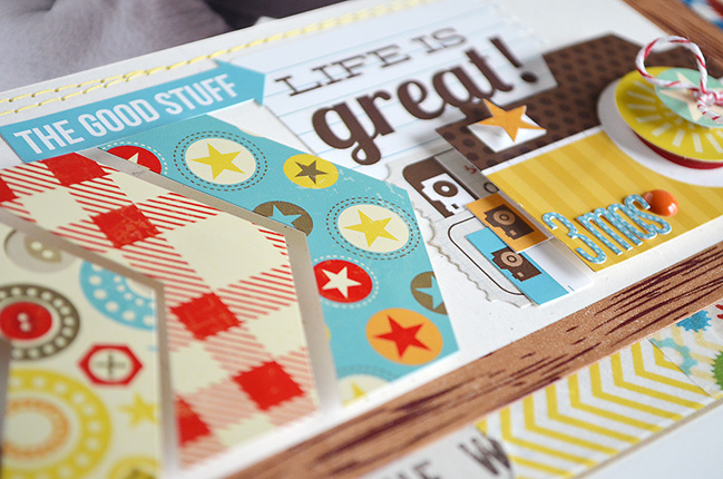 Double Washi Tape Frame Tutorial by Wendy Sue Anderson @ shimelle.com