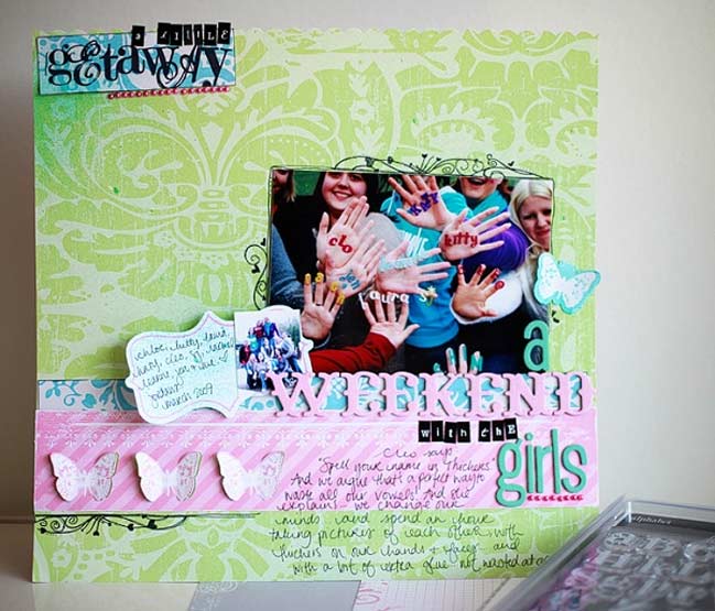 scrapbook page