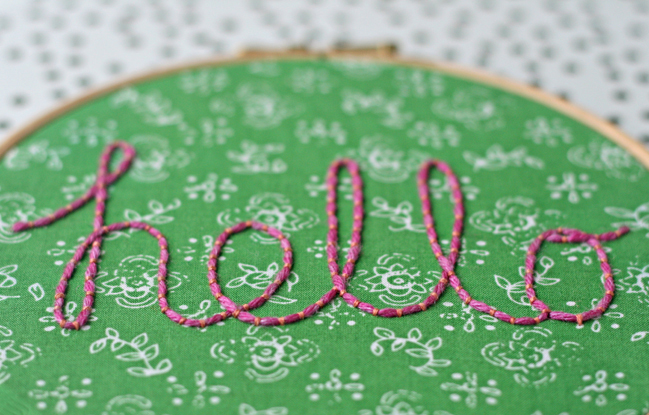 Five Ways to Make Your Own Lettering y Kirsty Neale @ shimelle.com