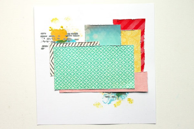A scrapbook tutorial by Angie Gutshall @ shimelle.com