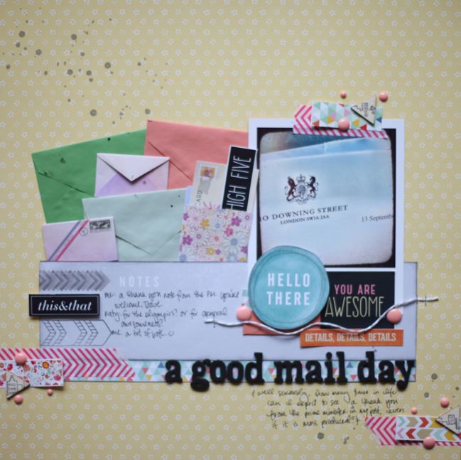 scrapbook page by shimelle laine @ shimelle.com