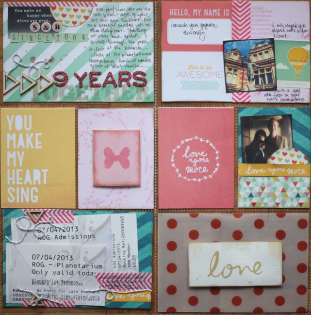 scrapbook pages by shimelle laine @ shimelle.com