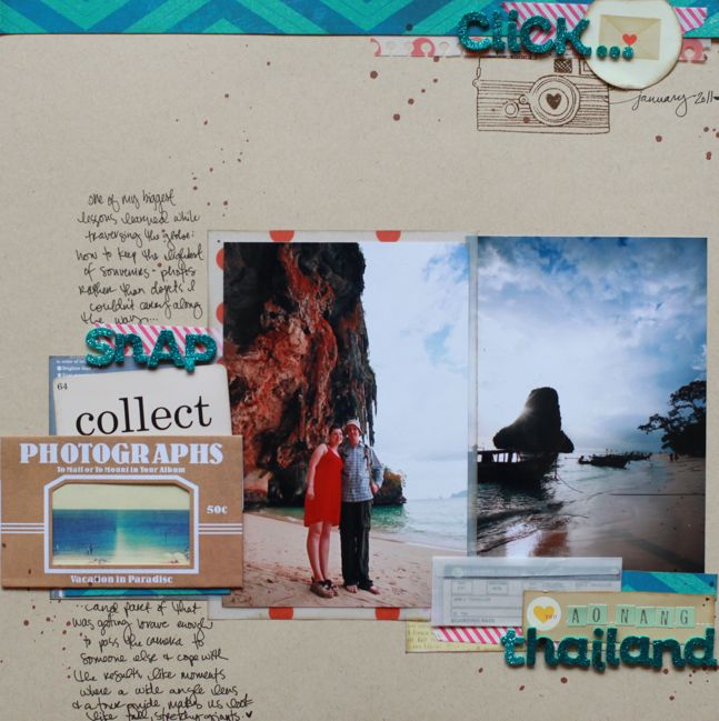 scrapbook page by shimelle laine @ shimelle.com
