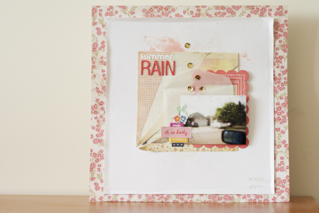 Simple Sunburst: A scrapbook tutorial by Michelle Deleon @ shimelle.com