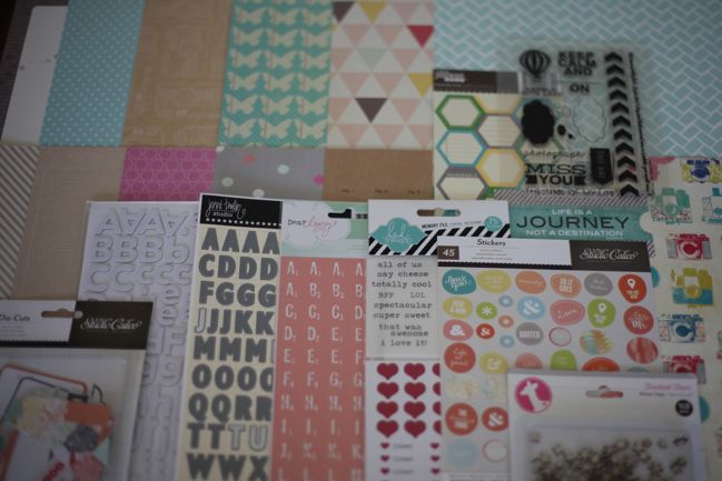 Best of Both Worlds Scrapbooking Kit - May 2013