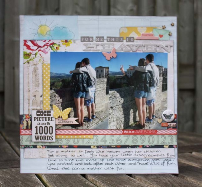 Scrapbooking with 4x6 Photos by Diana Besemer @ shimelle.com