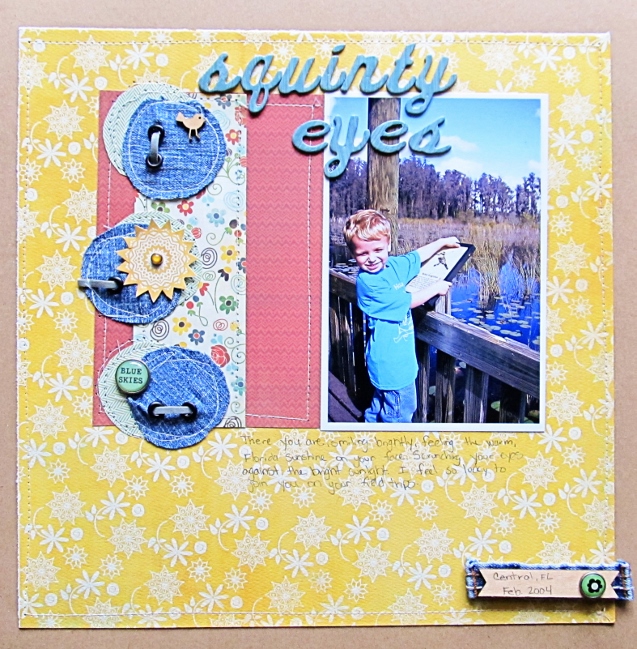 The power of three in scrapbooking design by Christy Strickler @ shimelle.com