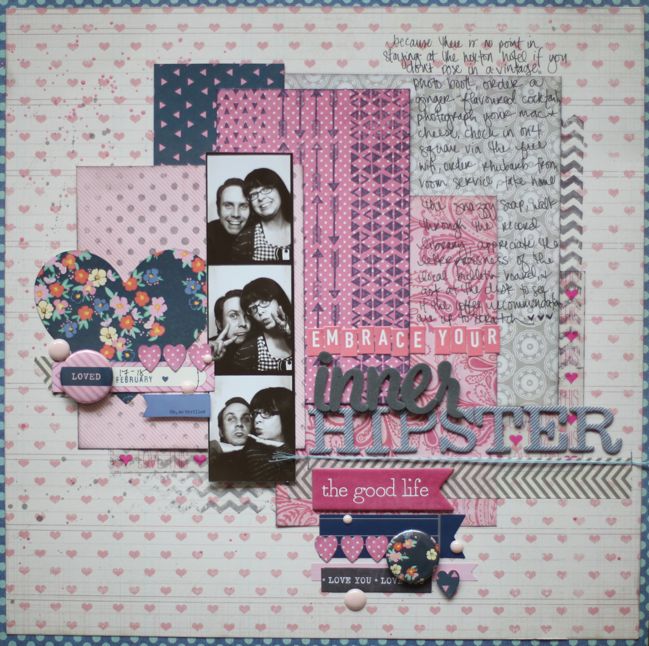 paper: Scrapbooking in Pink  pretty paper. true stories. {and