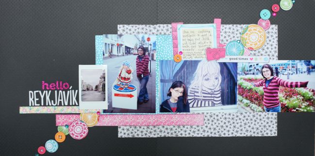 scrapbook page by shimelle laine @ shimelle.com