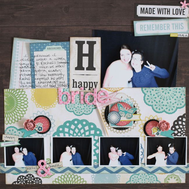 scrapbook page by shimelle laine @ shimelle.com