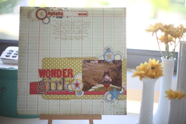 scrapbook page by shimelle laine @ shimelle.com