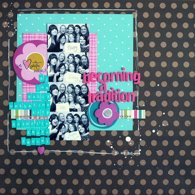 scrapbook page by shimelle laine @ shimelle.com