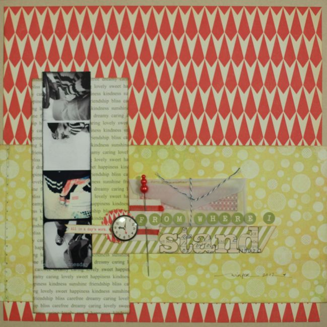 scrapbook page by shimelle laine @ shimelle.com