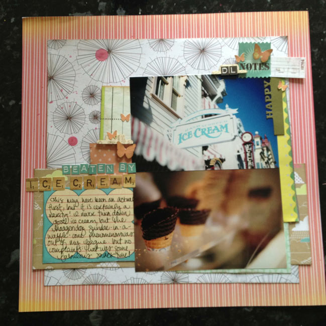 scrapbook page by shimelle laine @ shimelle.com