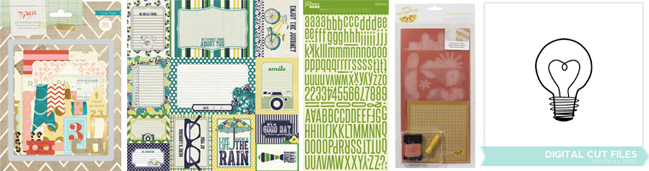 scrapbooking supplies