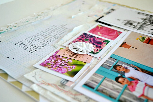 scrapbook page by Tara Anderson @ shimelle.com