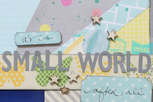 Sketch to Scrapbook Page :: Adding a Sunburst to your page  @ shimelle.com