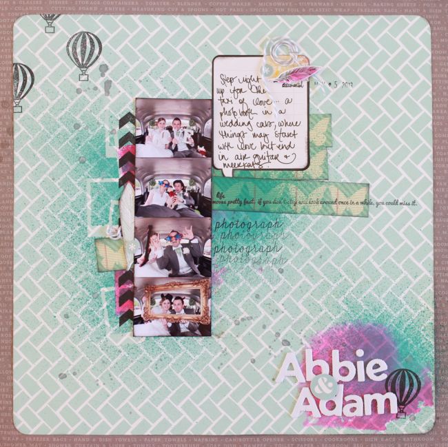 scrapbook page by shimelle laine @ shimelle.com