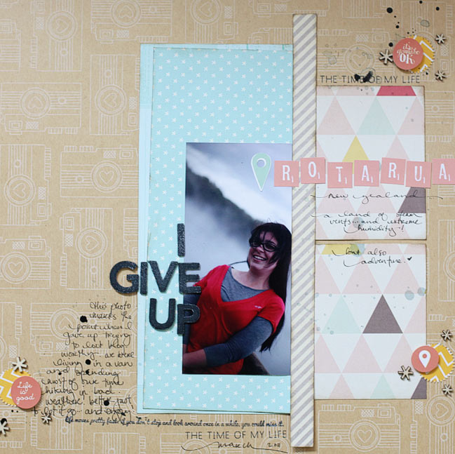 scrapbook page by shimelle laine @ shimelle.com