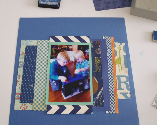 20 minute layout by Relly Annett-Baker @ shimelle.com