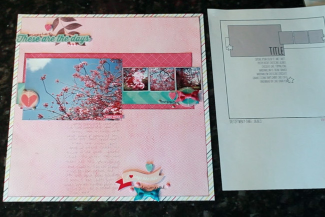 scrapbook page by shimelle laine @ shimelle.com