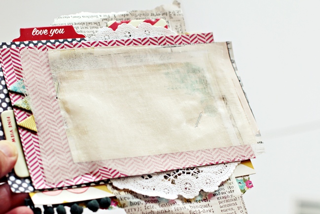 Mixed Media Light:: A Scrapbook Tutorial by Christin Gronnslett @ shimelle.com