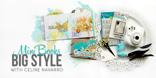 scrapbooking workshop by celine navarro