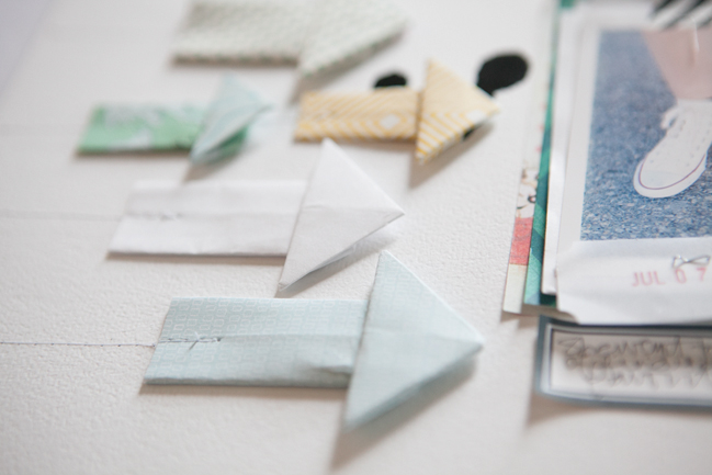 Origami Arrows:: A Scrapbook Tutorial by Marcy Penner @ shimelle.com