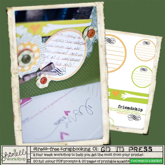 online scrapbooking class