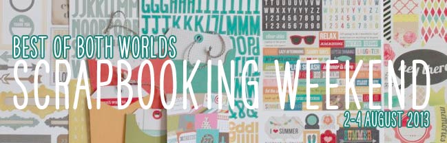 online scrapbooking weekend