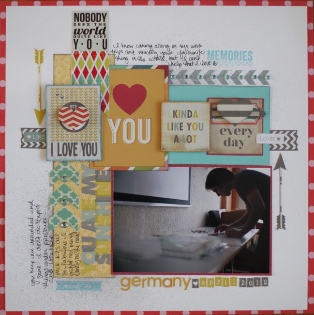 scrapbook page by shimelle laine @ shimelle.com