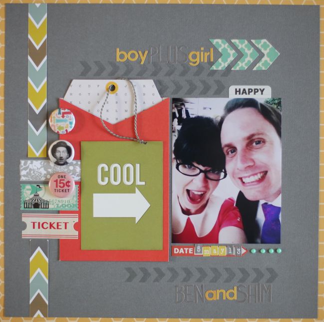 scrapbook page by shimelle laine @ shimelle.com