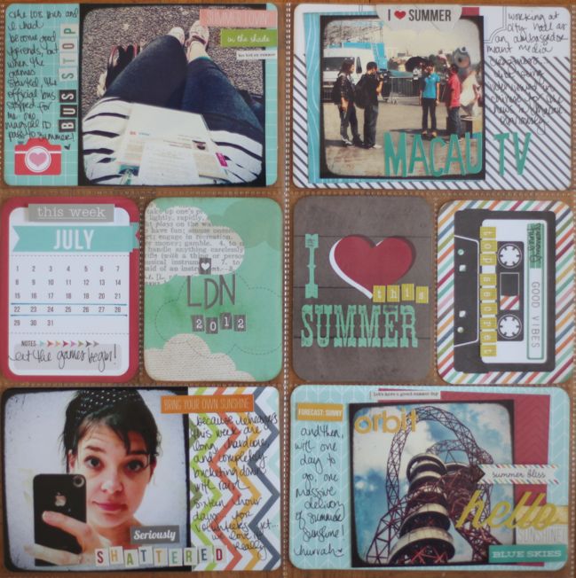 scrapbook page by shimelle laine @ shimelle.com