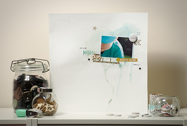 Embrace the White Space:: A Scrapbooking Tutorial by Els Bestamped @ shimelle.com