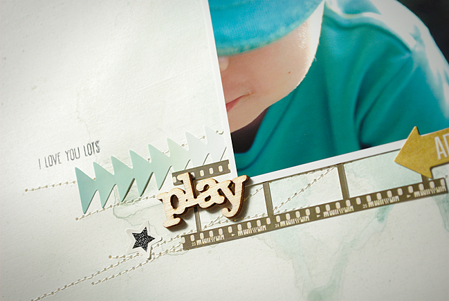 Embrace the White Space:: A Scrapbooking Tutorial by Els Bestamped @ shimelle.com