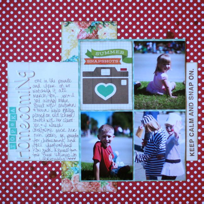 scrapbook page by shimelle laine @ shimelle.com